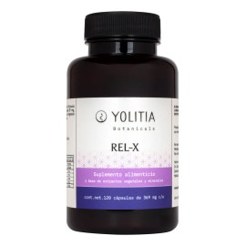 Rel- X | Fórmula Natural + Magnesio Para Insomnio Y Ansiedad