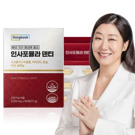 Dongguk Healthcare M&I Co., Ltd. [2 month supply] Dongguk Insa Formula Denti 60 tablets, 1 unit / [2개월분] 동국 인사포뮬라 덴티 60정, 1개