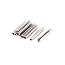 Sourcingmap M4x25mm 304 Stainless Steel Split Spring Roll Dowel Pins 10Pcs