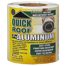 Cofair QR625 Quick Roof Pro Aluminum 6" x 25', Yellow