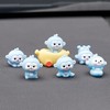 Rislobx 6Pcs Monkey Car Dashboard Decorations, Mini Monkey Figurines Rear