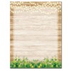 Rustic Wood Theme Stationery - 8.5 x 11-60 Letterhead Sheets
