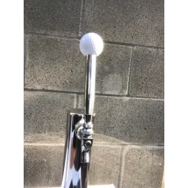 Beer Peripherals  NEW! GOLF BALL Beer Tap handle with 4" Pedestal Ferrule - Made in USA!