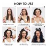 Dokpav 2 Curly Ondas En Cabello Rizos Sin Calor Tubo