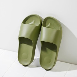 JAJU [JAJU] Platform Multi-purpose Shoes 250-270mm Khaki