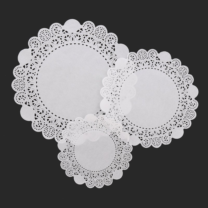 Royal 4 Inch Disposable Paper Lace Doilies, Package of 1000