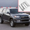 HIGH FLYING Silver Roof Rails Rack Leg Cover End Cap