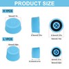 2pcs Replacement Valve Cap for Car Air Conditioning, Leakproof R134a
