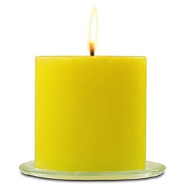 Outdoor Citronella Pillar Candle, 6" x 6"