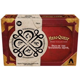 HeroQuest Hero Collection Path of The Wandering Monk Figures | Includes 2 Detailed Miniatures | Requires HeroQuest Game System to Play | Ages 14 and Up