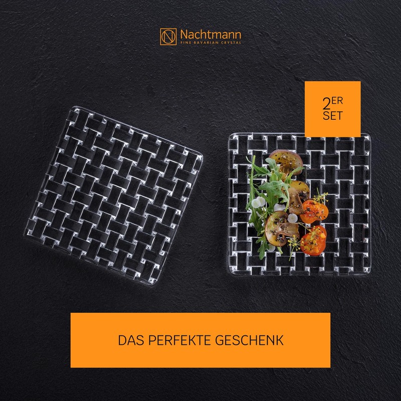 Spiegelau & Nachtmann 2-Piece Serving Plate Set