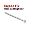 Box of 200 Redhawk Fasteners® Façade Fix Wood Cladding Screw