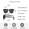 Square Sunglasses Polarized UV Protection Trendy Designer Sun Glasses Ultra