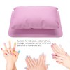 Soft PU Leather Detachable Washable Hand Rest Pillow + Folding