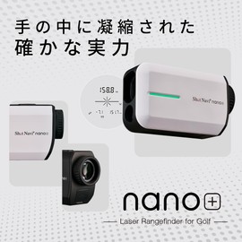 Shot Navi Laser Sniper Nano Plus Laser Sniper Nano Plus Golf Laser Distance Measuring Instrument Black