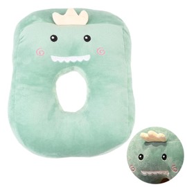 OUCONGK Plush Nap Cushion, Desk Cushion, Plush, Ear Cushion with Hole, Piercing Cushion with Hole, Hands Will Not Be Deaf, for Nap at School Office