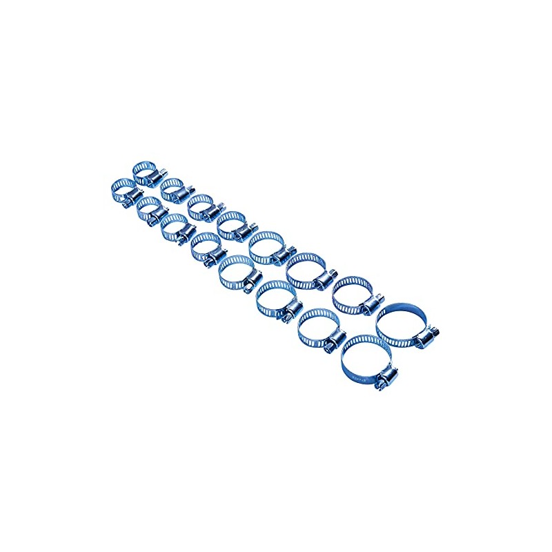 Amtech S4390 16 Piece Hose Clip Set