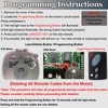 Garage Door Remote Control for TM-305C 315MHz Garage Gate Remote