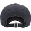 KBE-PG-Classic BLK Classic Cotton Dad Hat Adjustable Unconstructed Plain Cap