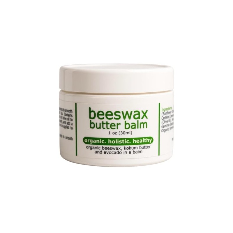 Made from Earth Beeswax Butter Balm: Organic, Holistic and Healthy,