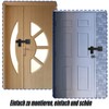 Pack of 8 Lockable Door Bolts, 15.2 cm Sliding Door