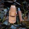 OPINEL Premium Leather Belt Sheath, Fits to Size No.09, Flap