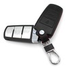Finest-Folia GmbH Leather Key Case VC Black/Red, Conventional key system