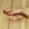 AOOSY Wooden Spoon, 4 Piece Japanese Style Round Handmade Nanmu