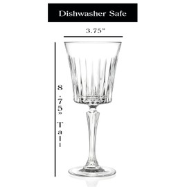 Lorren Home Trends RCR Timeless Water Glasses