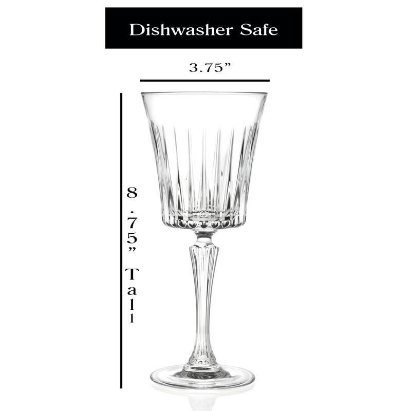 Lorren Home Trends RCR Timeless Water Glasses