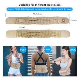 Cinturón De Descompresión Para Aliviar El Dolor De Espalda