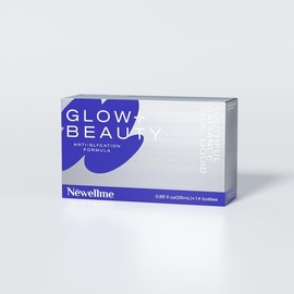 【18,000mg Collagen】NEWELLME Fruit-Flavored Anti-Glycation Oral Liquid*With Hyaluronic Acid+PQQ Reduces Sugar Absorption & Improves Skin Aging/Dullness:_(26mL)x14 bottles