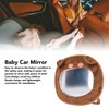 Baby Car Mirror Cute Cartoon Super Soft Fabric Acrylic Car