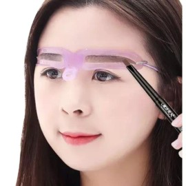 눈썹 모양 가이드 그리기 정리 대칭 눈썹 틀 화장 라이너 8종 Eyebrow Shape Guide Drawing Correction Symmetry Eyebrow Template Makeup Liner 8 Types