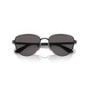 Vogue Eyewear Women's VO4286S Cat Eye Sunglasses, Black/Black Smoke, 56