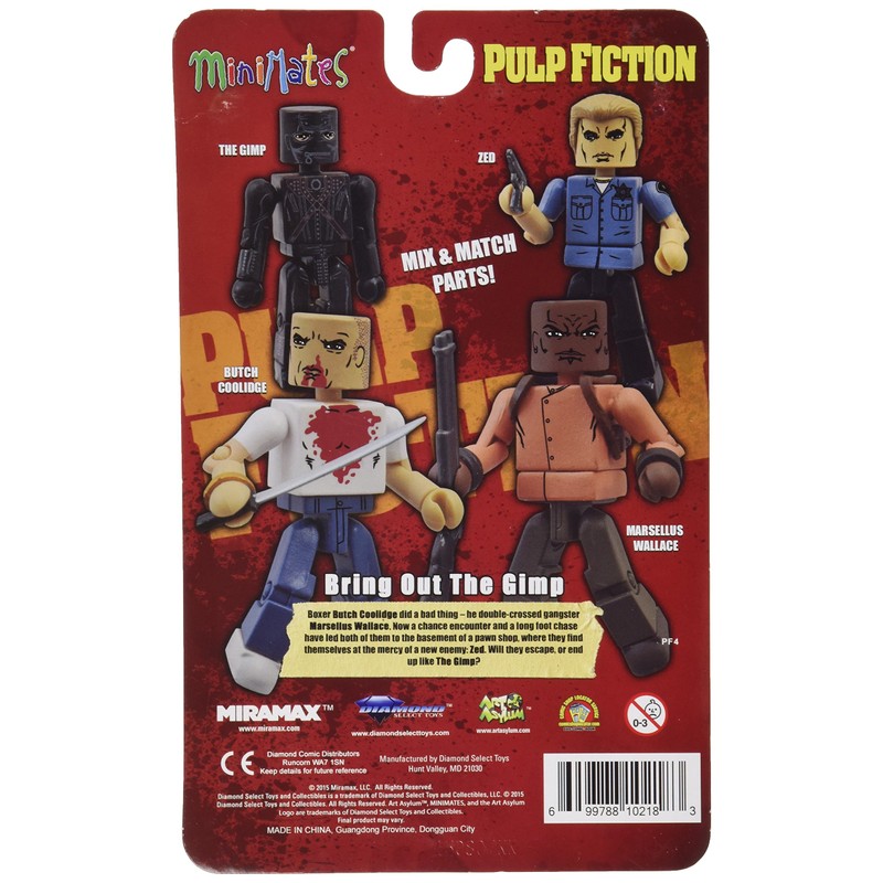 DIAMOND SELECT TOYS Pulp Fiction: 20th Anniversary Bring Out The