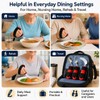 Bendable Adaptive Utensils 3-Piece Set, Parkinsons Fork Spoon Rocker Knife,