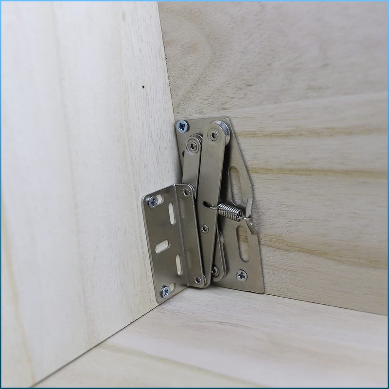 SUUJI 2 pcs Scissors Hinges,Sink Front tip Out Tray Hinges