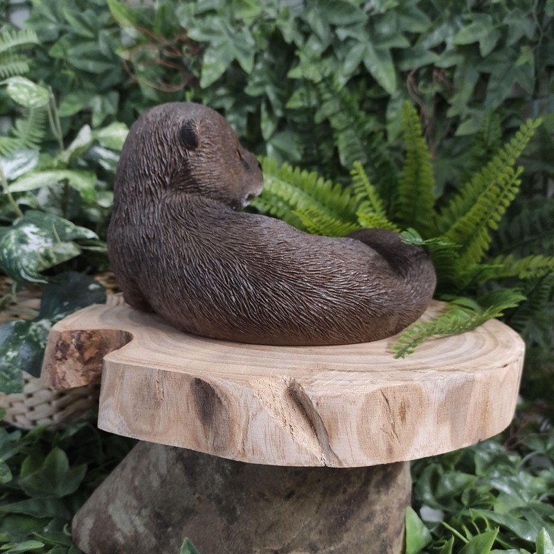 Vivid Arts 19 cm Otter, Kunstharz – nf-otta-f