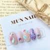 Pink Ice Nail Tips - Ballerina / 핑크얼음 네일팁 -
