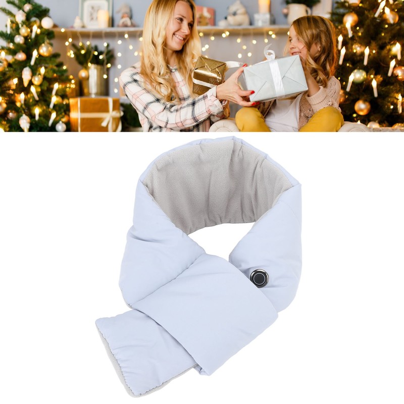 USB Heated Scarf for Men Women 3 Temperature Settings Neck