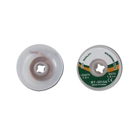 Tiardey 2pcs Solder Wick,Desoldering Wick Used to Remove The Solder and Disassemble Electrical Components,No-Clean Solder Wick Braid (W:2mm.L:60')