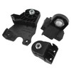 3PCS Headlight Bracket Repair Kit Stable Long Lasting Use A2058200514