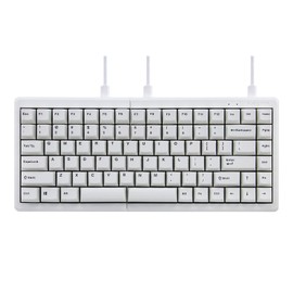 BAROCCOMiSTEL MD770 Classic Black/BKF, TKL Ergonomic Mechanical Keyboard, Cherry MX, Split-Alice Layout, PBT DoubleShot Keycap, Mac/Windows OS Compatible (Red)