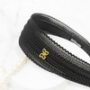 Burnaby Black Lace Point Hairband / 버나비 블랙 레이스 포인트