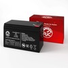 AJC Battery Compatible with Datasafe NPX-35TFR 12V 8Ah UPS Battery