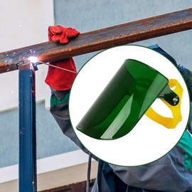 Milageto Protective Face Shield Visor Anti Impact Adjustable Headband Face Guard for Gardening, Work, Kitchen Cooking, Cutting, Adults