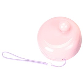 Ipetboom Macaron Shampoo Brush Portable Shampoo Brush with Cover (pink) Massager Scalp Scrubber Shampoo Brush and Scalp Exfoliator Head Scrubber for Washing Hair Care Tpe