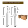 Sinoprotools 8Pcs Core Box Router Bits Set 1/4 Inch Shank,