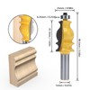 Architectural Molding Router Bit CNC Woodworking Shape Milling Cutter Tool